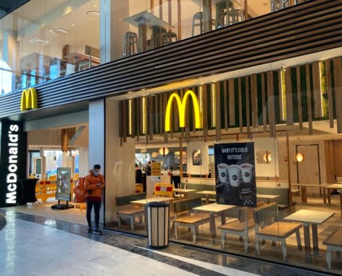 McDonalds Westfield Mall of the Netherlands